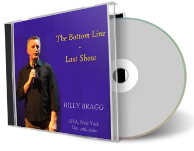 Artwork Cover of Billy Bragg 2000-12-31 CD New York City Audience