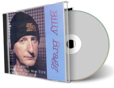 Artwork Cover of Billy Bragg 2002-01-21 CD New York City Soundboard