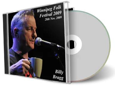 Artwork Cover of Billy Bragg 2009-11-28 CD Winnipeg Audience