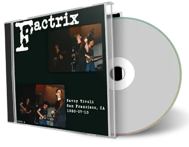 Artwork Cover of Factrix 1980-07-10 CD San Francisco Audience