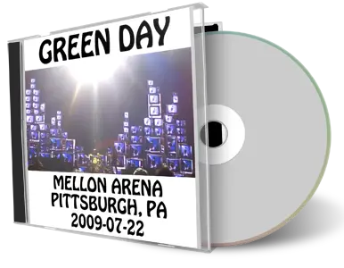 Artwork Cover of Green Day 2009-07-22 CD Pittsburgh Audience