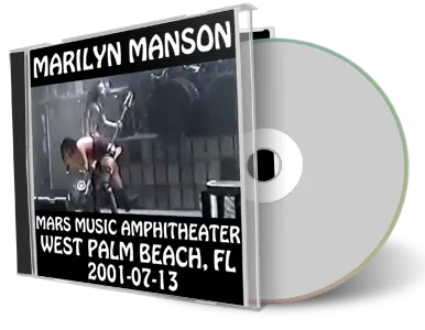 Artwork Cover of Marilyn Manson 2001-07-13 CD West Palm Beach Audience