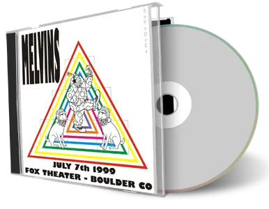 Artwork Cover of Melvins 1999-07-07 CD Boulder Audience