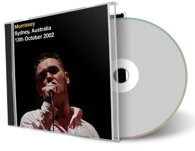 Artwork Cover of Morrissey 2002-10-13 CD Sydney Audience