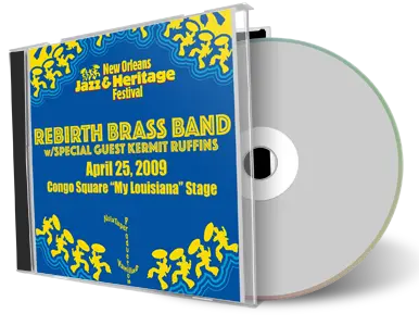 Artwork Cover of Rebirth Brass Band and Kermit Ruffins 2009-04-25 CD New Orleans Soundboard