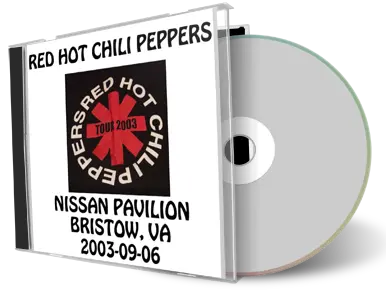 Artwork Cover of Red Hot Chili Peppers 2003-09-06 CD Bristow Audience