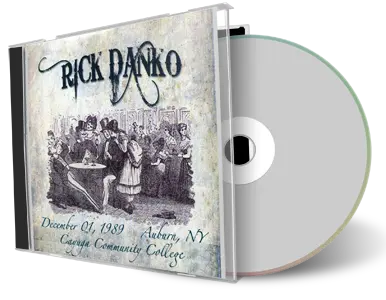 Artwork Cover of Rick Danko 1989-12-01 CD Auburn Audience