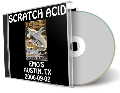 Artwork Cover of Scratch Acid 2006-09-02 CD Austin Soundboard