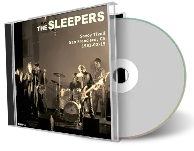 Artwork Cover of The Sleepers 1981-02-15 CD San Francisco Soundboard