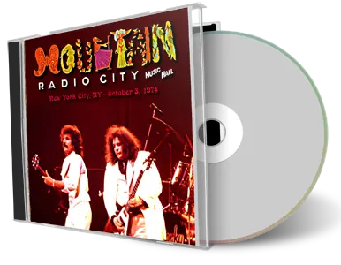 Artwork Cover of Mountain 1974-10-03 CD New York City Audience