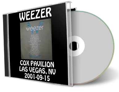 Artwork Cover of Weezer 2001-09-15 CD Las Vegas Audience