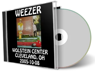 Artwork Cover of Weezer 2005-10-08 CD Cleveland Soundboard