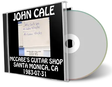 Artwork Cover of John Cale 1983-07-31 CD Santa Monica Audience