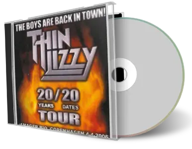 Artwork Cover of Thin Lizzy 2006-04-04 CD Copenhagen Audience