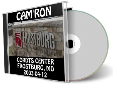 Artwork Cover of Camron 2003-04-12 CD Frostburg Soundboard