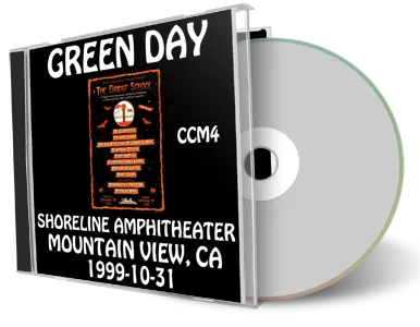 Artwork Cover of Green Day 1999-10-31 CD Mountain View Audience