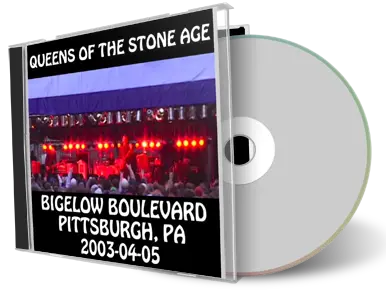 Artwork Cover of Queens Of The Stone Age 2003-04-05 CD Pittsburgh Audience