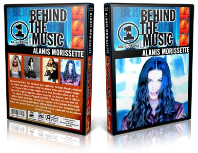 Artwork Cover of Alanis Morissette Compilation DVD Behind The Music Proshot