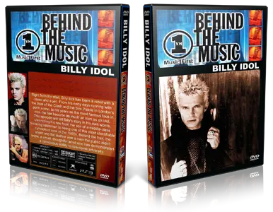 Artwork Cover of Billy Idol Compilation DVD Behind The Music Proshot