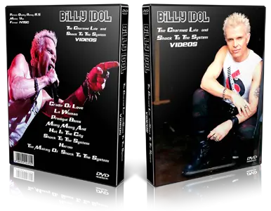 Artwork Cover of Billy Idol Compilation DVD The Charmed Life Proshot