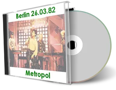 Artwork Cover of Depeche Mode 1982-03-26 CD Berlin Audience