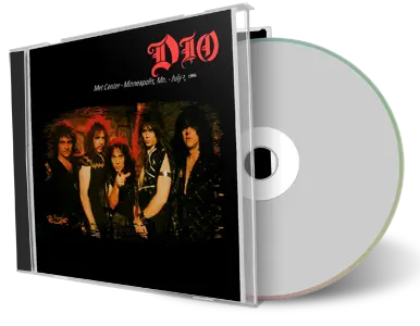 Artwork Cover of Dio 1986-07-02 CD Minneapolis Audience