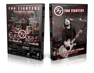 Artwork Cover of Foo Fighters 2011-04-25 DVD 606 Studios Proshot