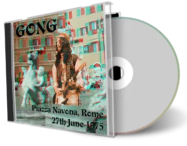 Artwork Cover of Gong 1975-06-27 CD Rome Audience