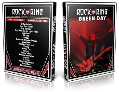 Artwork Cover of Green Day 2013-06-09 DVD Rock Am Ring Proshot