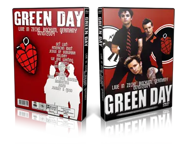 Artwork Cover of Green Day 2004-01-10 DVD Bochum Proshot