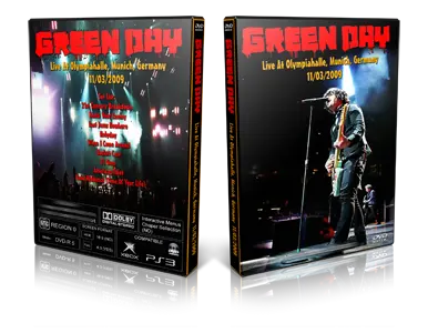 Artwork Cover of Green Day 2009-11-03 DVD Munich Proshot