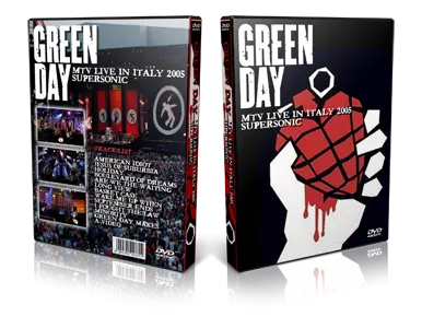 Artwork Cover of Green Day Compilation DVD Italy Supersonic 2005 Proshot