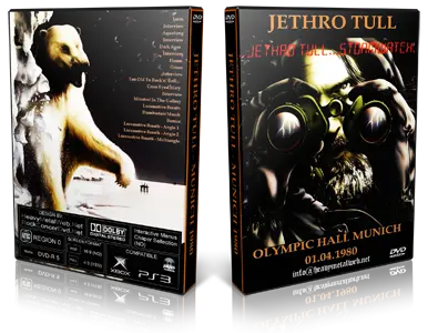 Artwork Cover of Jethro Tull 1980-04-01 DVD Munich Proshot