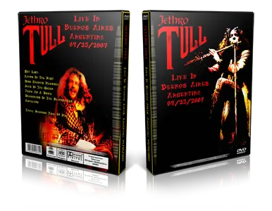 Artwork Cover of Jethro Tull 2007-04-25 DVD Buenos Aires Proshot