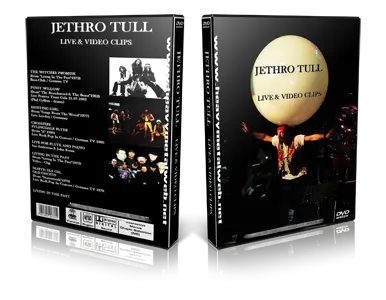 Artwork Cover of Jethro Tull Compilation DVD Live Perfornace 1972-1982 Proshot