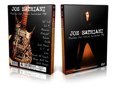 Artwork Cover of Joe Satriani Compilation DVD Montreux Jazz Festival 1988 Proshot