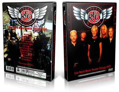 Artwork Cover of REO Speedwagon 1995-08-06 DVD Chicago Proshot