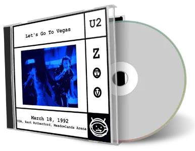 Artwork Cover of U2 1992-03-18 CD East Rutherford Audience