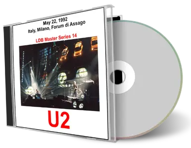 Artwork Cover of U2 1992-05-22 CD Milan Audience