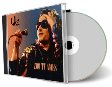 Artwork Cover of U2 1992-09-11 CD Ames Audience