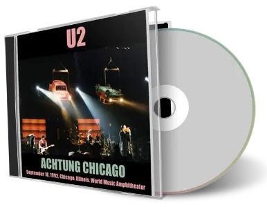 Artwork Cover of U2 1992-09-18 CD Chicago Audience