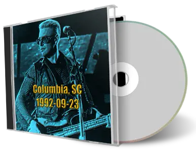 Artwork Cover of U2 1992-09-23 CD Columbia Audience