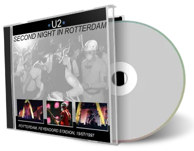 Artwork Cover of U2 1997-07-19 CD Rotterdam Audience