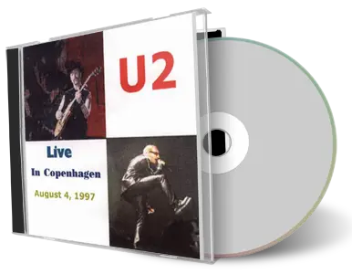 Artwork Cover of U2 1997-08-04 CD Copenhagen Audience