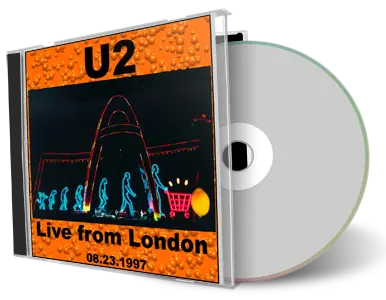 Artwork Cover of U2 1997-08-23 CD London Audience