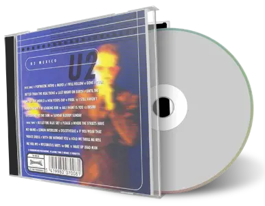 Artwork Cover of U2 1997-12-03 CD Mexico City Soundboard