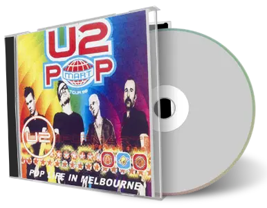 Artwork Cover of U2 1998-02-21 CD Melbourne Audience