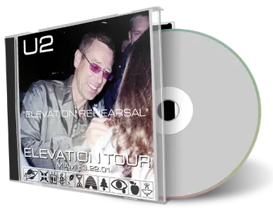 Artwork Cover of U2 2001-03-22 CD Miami Soundboard