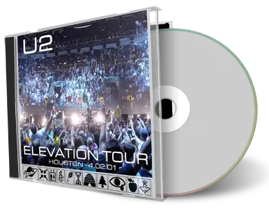 Artwork Cover of U2 2001-04-02 CD Houston Audience