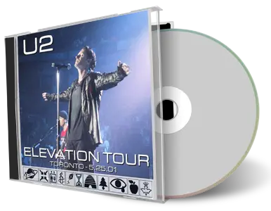 Artwork Cover of U2 2001-05-25 CD Toronto Soundboard